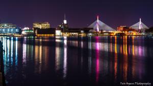 Boston Museum Of Science Building At Night   Wikimedia
